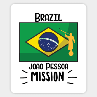 Brazil Joao Pessoa Mormon LDS Mission Missionary Gift Idea Sticker